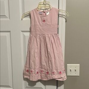 Blueberi Boulevard Pink Linen Blend Dress